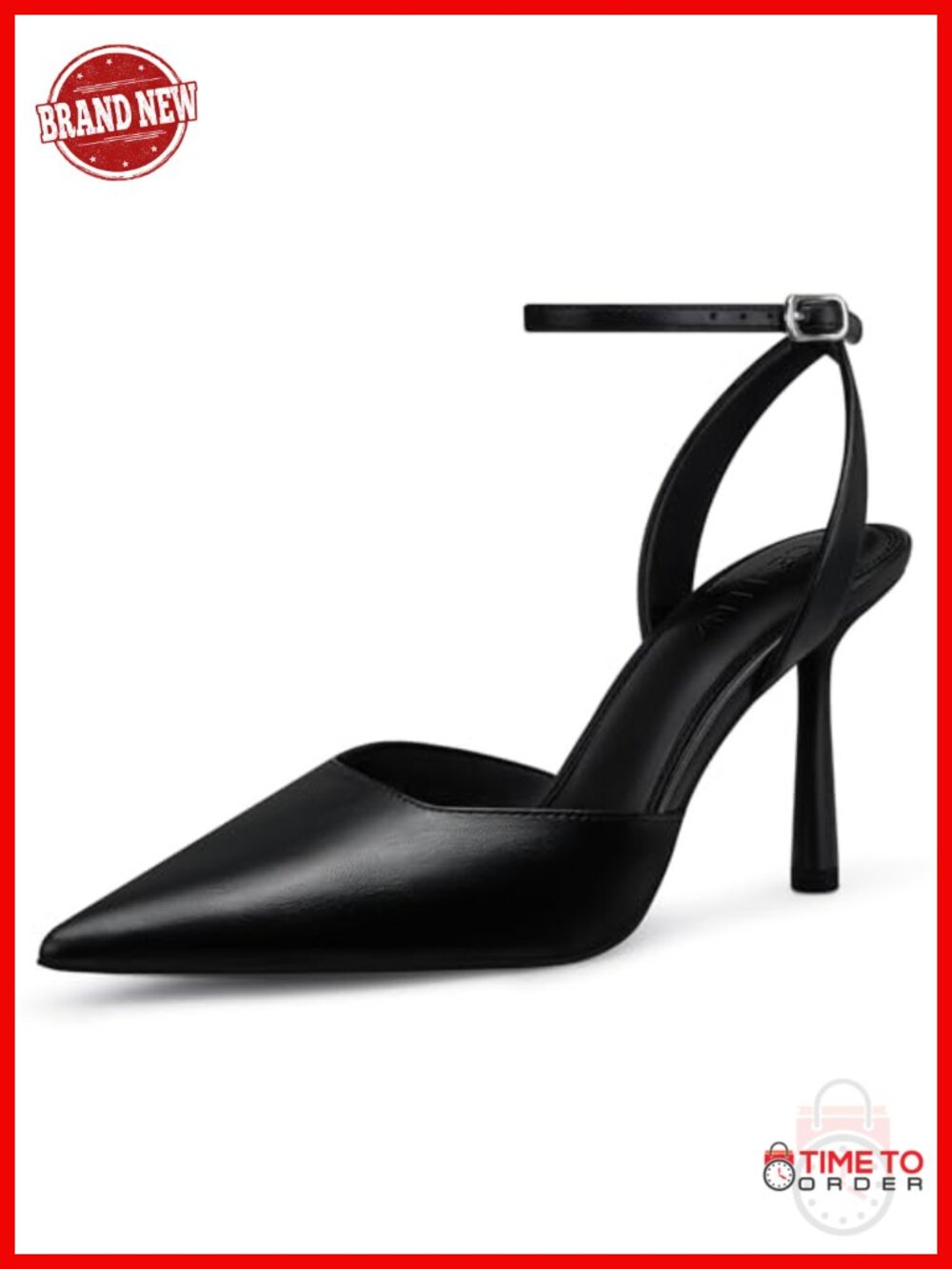 Women's Stiletto Heel Pointed Toe Pumps Comfort Closed Toe Dressy High Heels